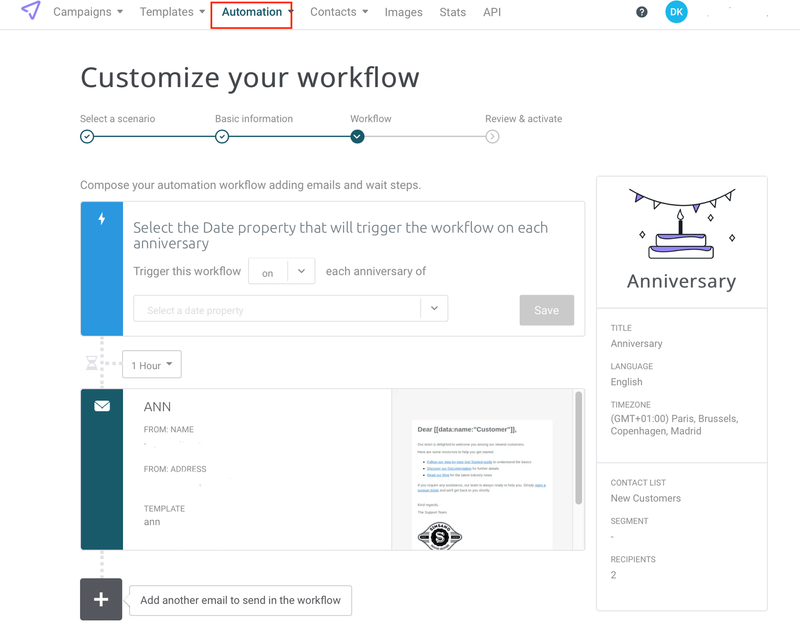 Mailjet Automation